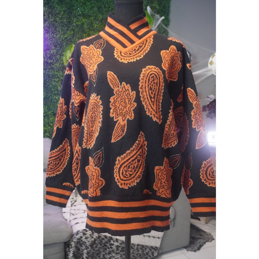 Vintage Obermeyer Pullover Debbie style sweater Small